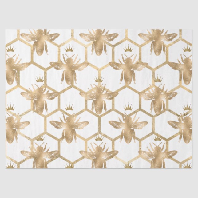 Papier Mousseline Queen Bee Series Design 42 (Recto)