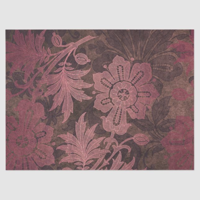 Papier Mousseline Queen Bee Series Design 44 Tissu Papier (Recto)