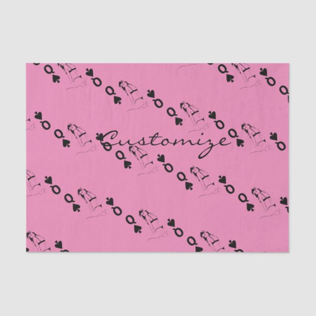 Papier Mousseline Queen of Spades Bikini Girl Thunder_Cove (Recto)