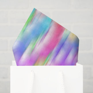 Papier Mousseline Rainbow sparkle bubbles