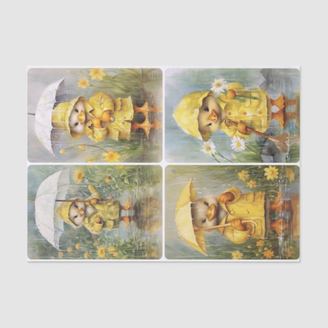 Papier Mousseline Rainy Day Dewy (Recto)