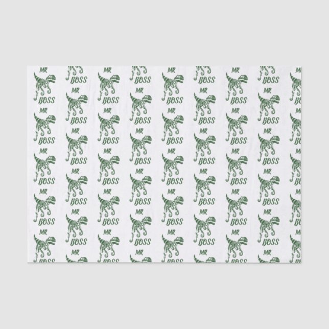 Papier Mousseline Rapateur de chasseur vert forestier (Recto)