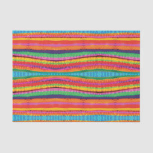 Papier Mousseline Rayures de colorant de cravate