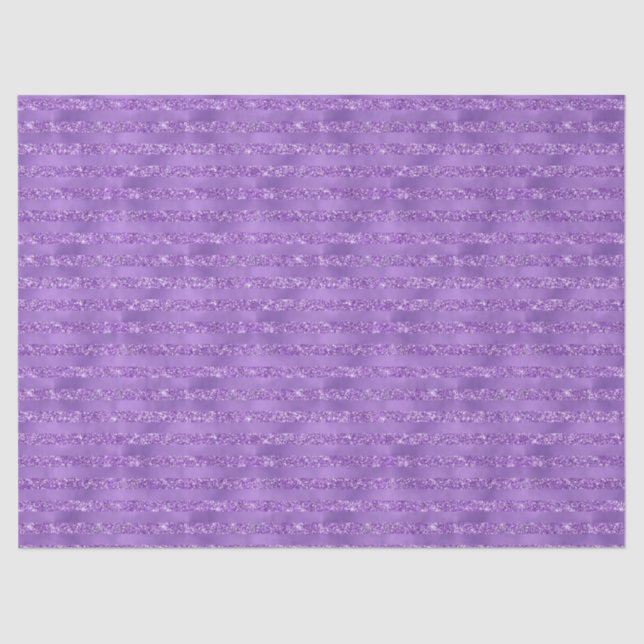 Papier Mousseline Rayures de gloire violette (Recto)