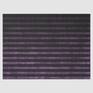 Papier Mousseline Rayures ombrées grunge noir et violet