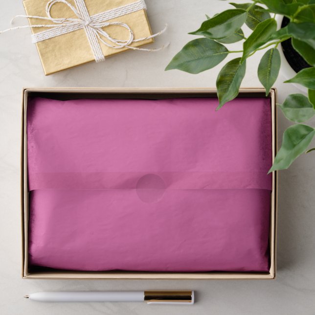 Papier Mousseline Razzle Dazzle Magenta Rose Explosion de Couleur (Cadeau)