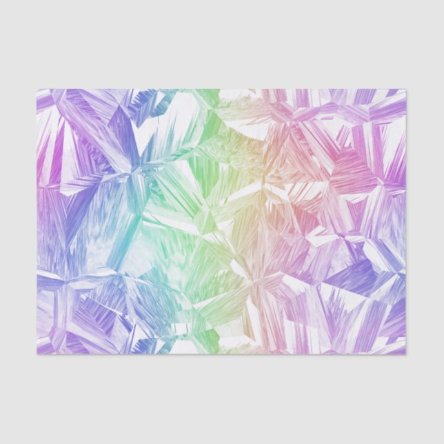 Papier Mousseline réalité chromatique : (Recto)