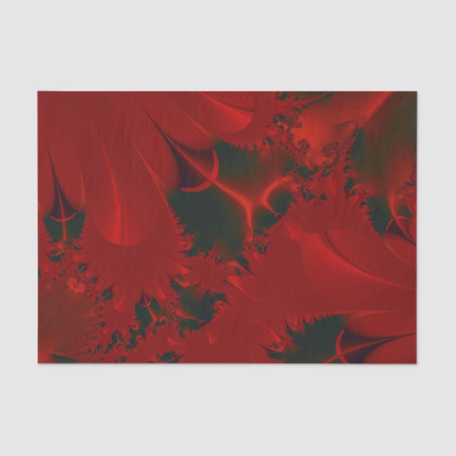 Papier Mousseline Red Abstrait Classy Holiday (Recto)