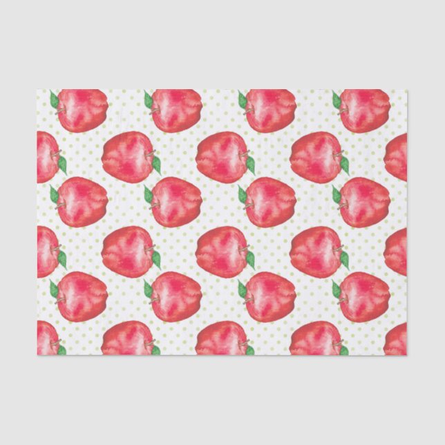 Papier Mousseline Red Delicious (Recto)
