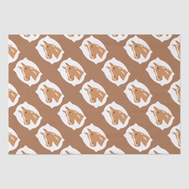 Papier Mousseline Red Flight le Cheval heureux (Recto)