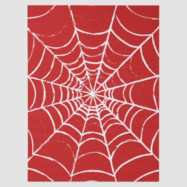Papier Mousseline Red Web (Recto)