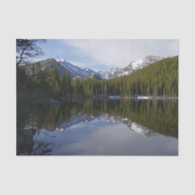 Papier Mousseline Reflet de Bear Lake II (Recto)