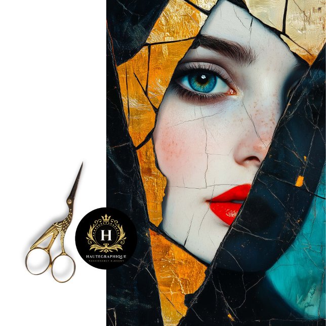 Papier Mousseline Réflexion brisée Découpage Art Abstrait (Créateur téléchargé)