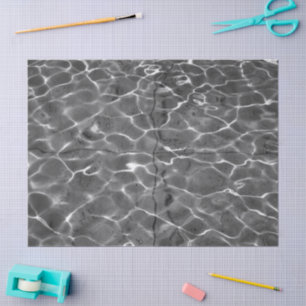 Papier Mousseline Réflexions de la lumière abstraites sur le papier