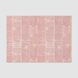 Papier Mousseline Regal Queen Bee Pink Journal Tissue Paper