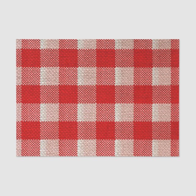Papier Mousseline Regard Checkered de toile de jute de motif de (Recto)