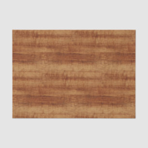 Papier Mousseline Regard du bois de grain d'acacia bouclé de Koa