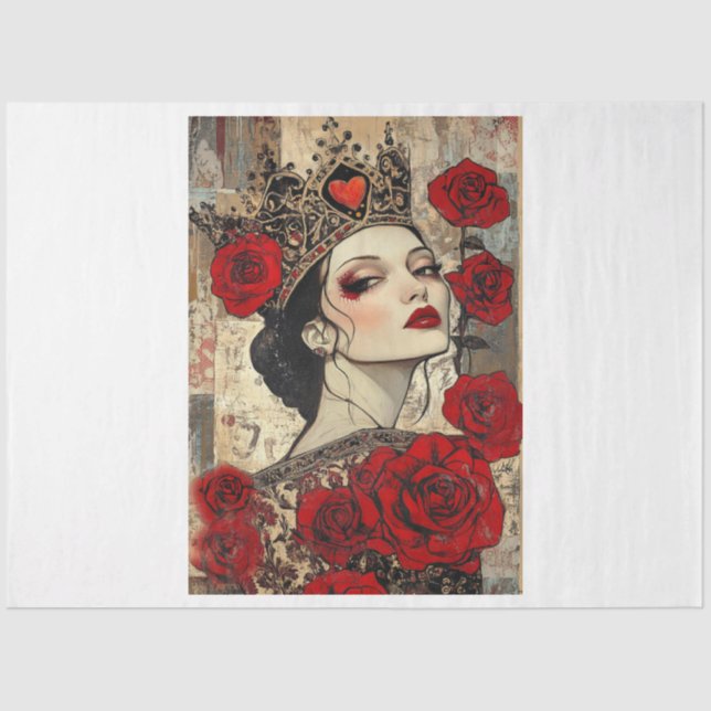 Papier Mousseline Reine (Recto)