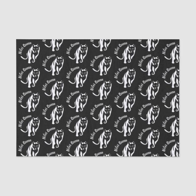 Papier Mousseline Reine blanche de la chasse (Recto)