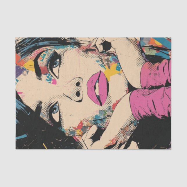 Papier Mousseline Reine de l'Art PoP2.5 (Recto)