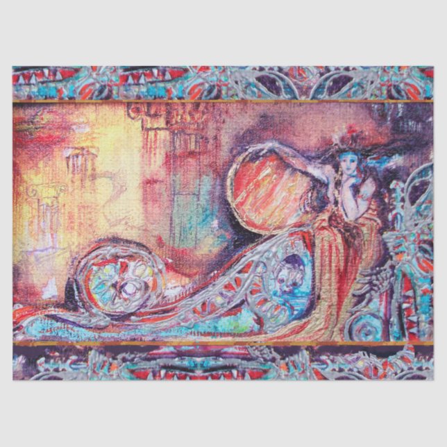 Papier Mousseline REINE DE L'Imaginaire ARCADIA (Recto)