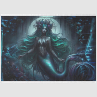 Papier Mousseline Reine Mermaid