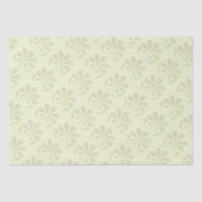 Papier Mousseline Remous féminins de fleur (Recto)