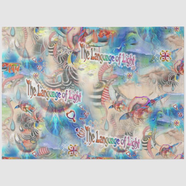 Papier Mousseline Répétition de Doodling Mind (Recto)