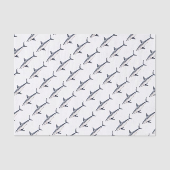 Papier Mousseline Requin cailon (Recto)