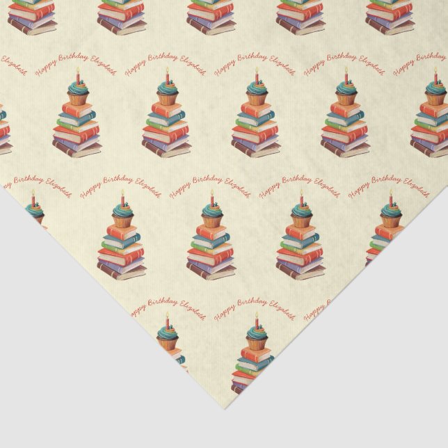 Papier Mousseline Réserver Anniversaire Enfants Lecture (Détail)