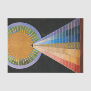 Papier Mousseline Retable, Groupe X, No.1 par Hilma af Klint