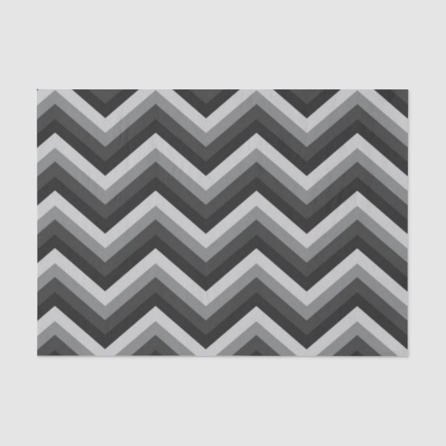 Papier Mousseline Rétro zigzag Chevron de motif (Recto)