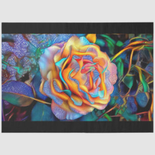 Papier Mousseline Rêve d'art Rose unique brillant