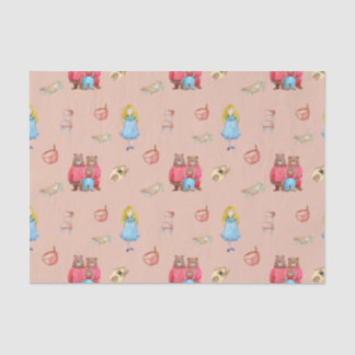 Papier Mousseline Ricitos de Oro y Los Tres Osos