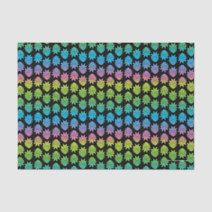 Papier Mousseline RICK ET MORTY™   Rainbow Rick Head motif