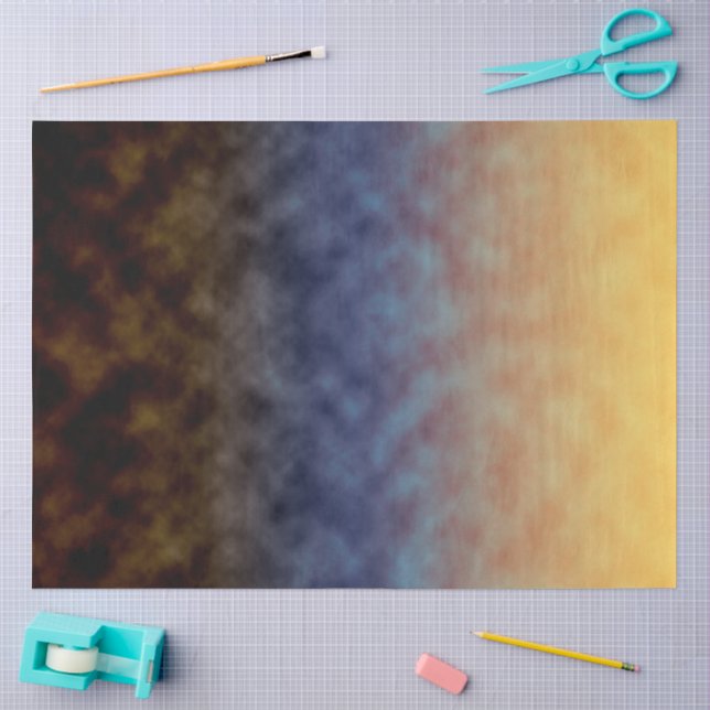 Papier Mousseline Rivage Doré (Artisanat)