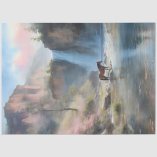 Papier Mousseline Rivière Wild Horse