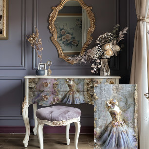 Papier Mousseline Robe de rêve Fairy Tale Fantasia Shabby Chic