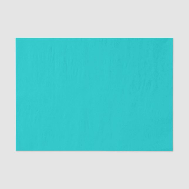 Papier Mousseline Robin Bleu d'oeuf, cyan (Recto)