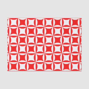Papier Mousseline Roboter Peter pour payer Paul Motif rouge