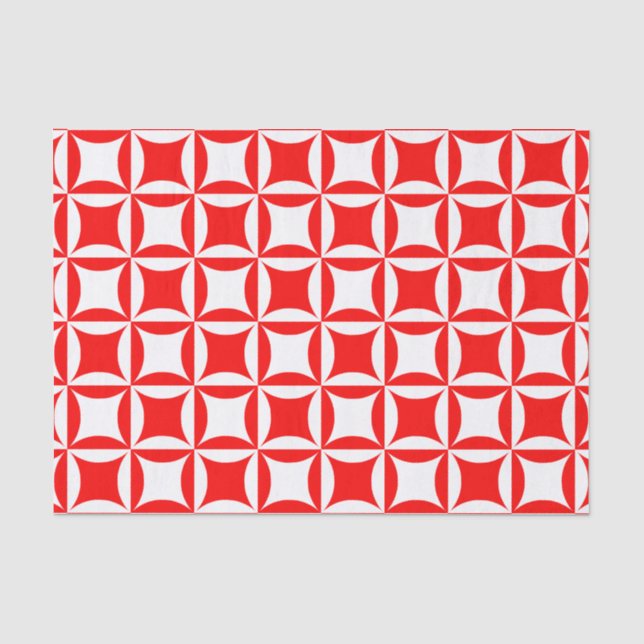 Papier Mousseline Roboter Peter pour payer Paul Motif rouge (Recto)