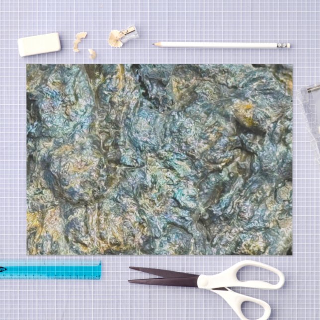 Papier Mousseline Rocher de lave de volcan (Artisanat)