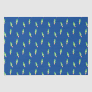 Papier Mousseline Rocket Green Childing Space