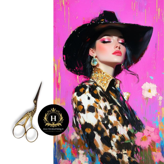 Papier Mousseline Rodeo Sauvage Glam Découpage (Créateur téléchargé)