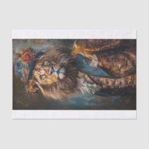 Papier Mousseline Roi de la Jungle11