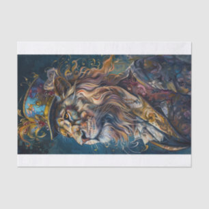 Papier Mousseline Roi de la Jungle14