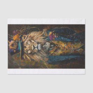 Papier Mousseline Roi de la Jungle3