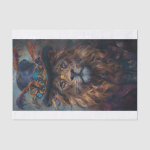 Papier Mousseline Roi de la Jungle9