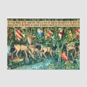 Papier Mousseline Roi médiéval Arthur William Morris