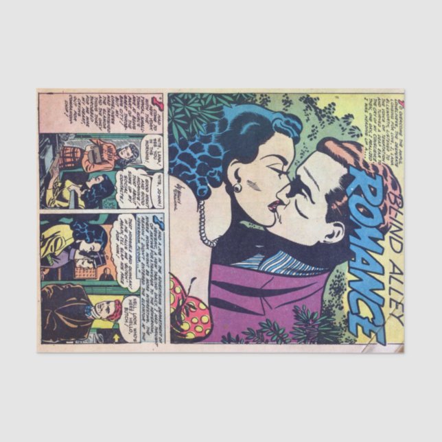 Papier Mousseline Romance vintage (Recto)